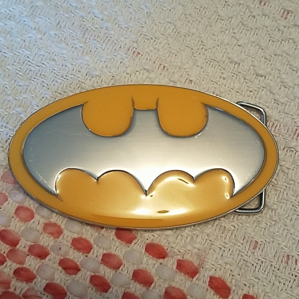 Glow-in-the-Dark Batman Belt Buckle